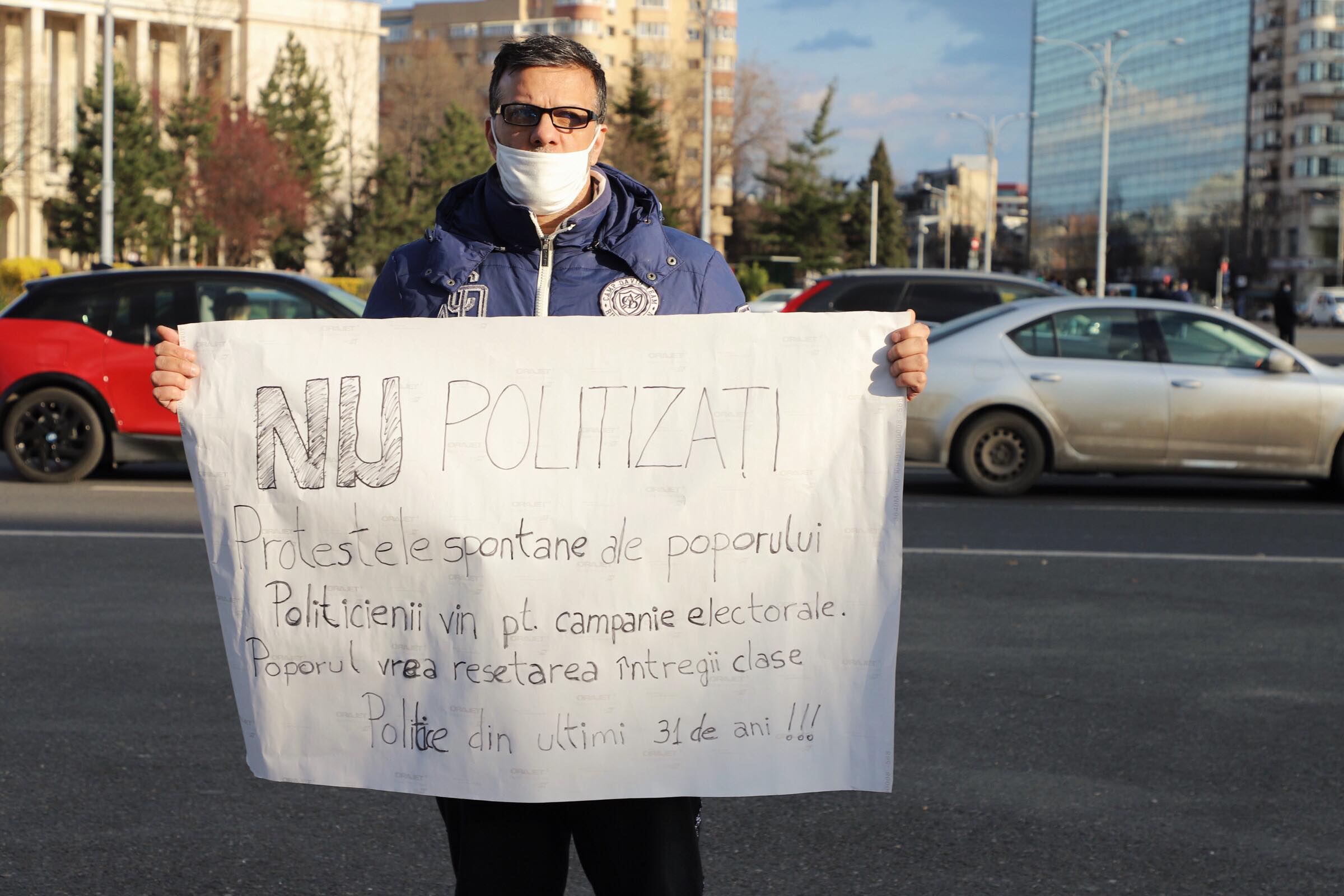 Protestul anti-restricții din Capitală, încheiat cu violențe și arestări. Manifestații și în alte orașe din țară