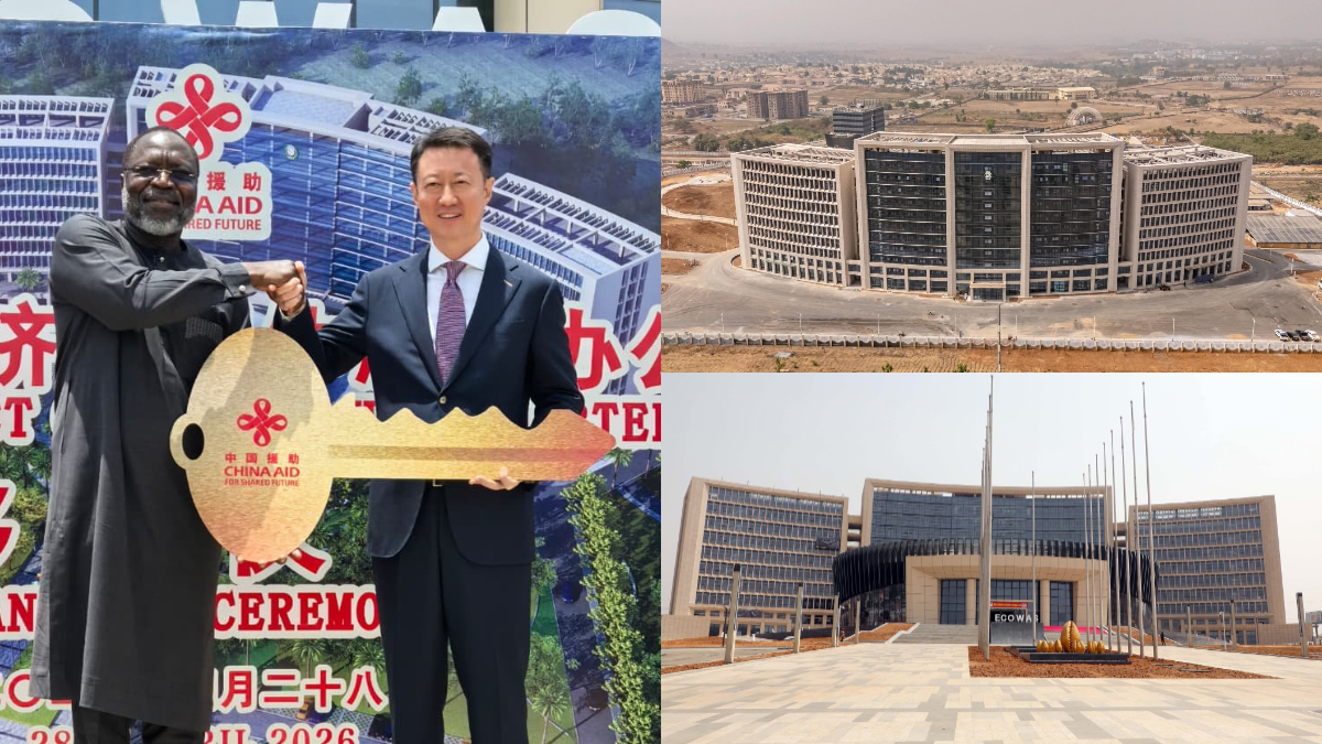 China hands over $56.5 million ECOWAS HQ in Nigeria, expanding influence in West Africa