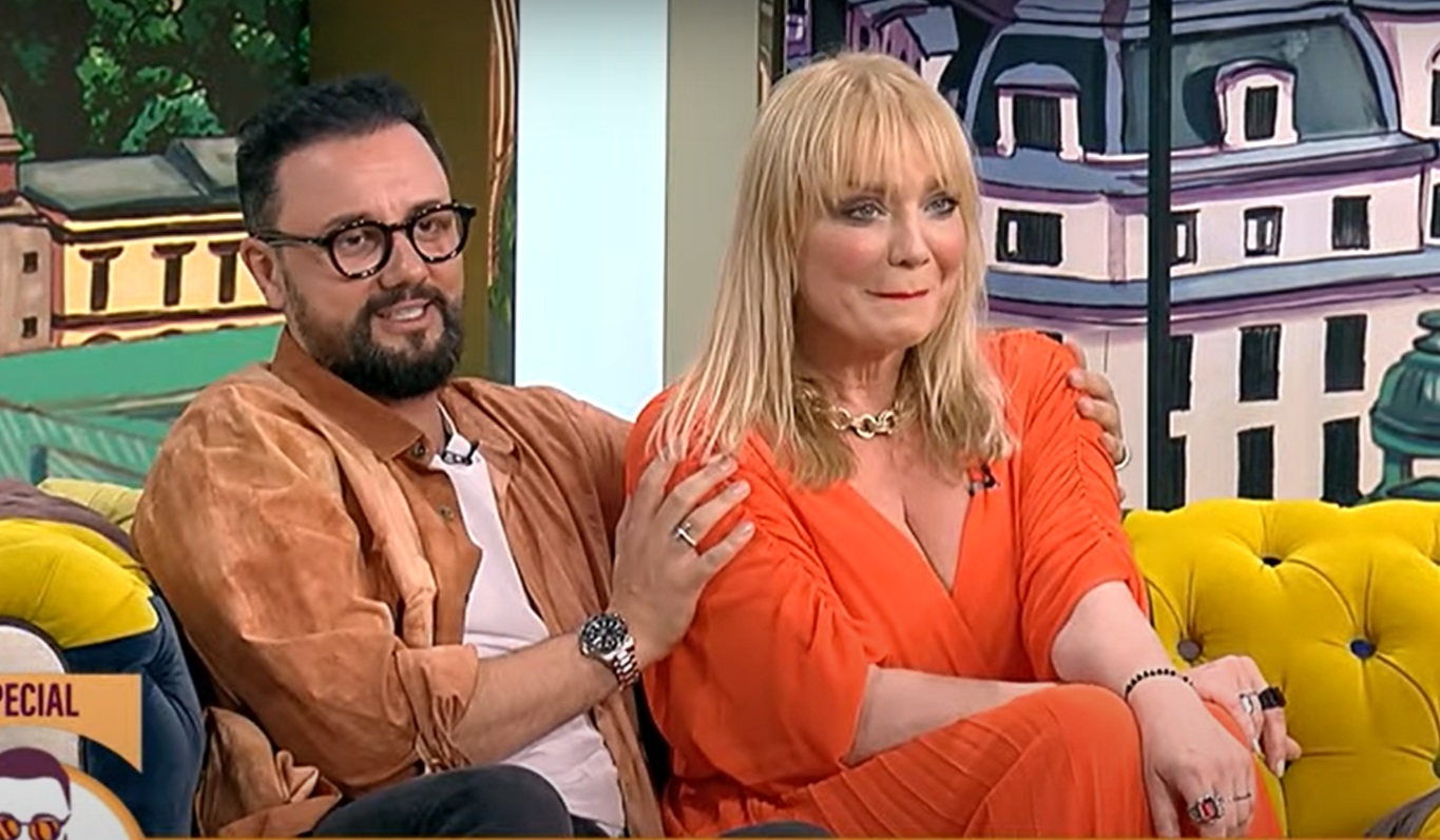 Cristina Cioran l-a pălmuit pe Cătălin Măruță în emisiunea lui de la Pro TV. Vedeta nu s-a abținut la gestul prezentatorului: „Asta ce a fost?”