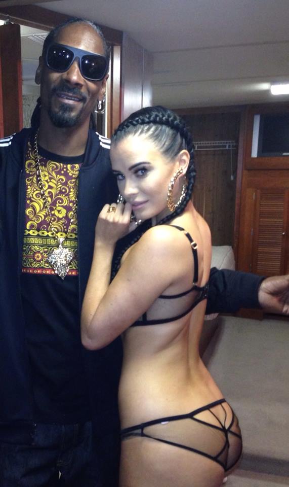 Carla face turul starurilor! De la Snoop Dogg, la Boletelli şi acum la Chamakh / GALERIE FOTO HOT