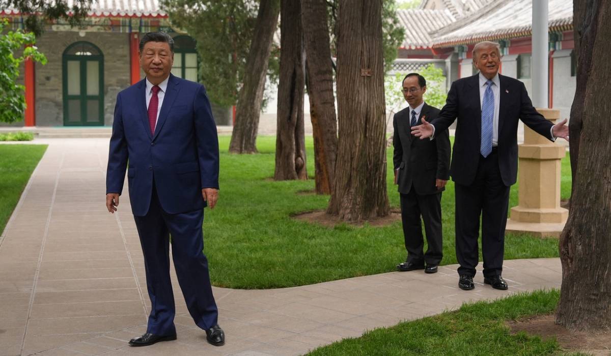 Donald Trump a fost primit de Xi Jinping la Zhongnanhai, locul unde puțini lideri străini ajung. Ce se ascunde în sediul păzit al conducerii Chinei
