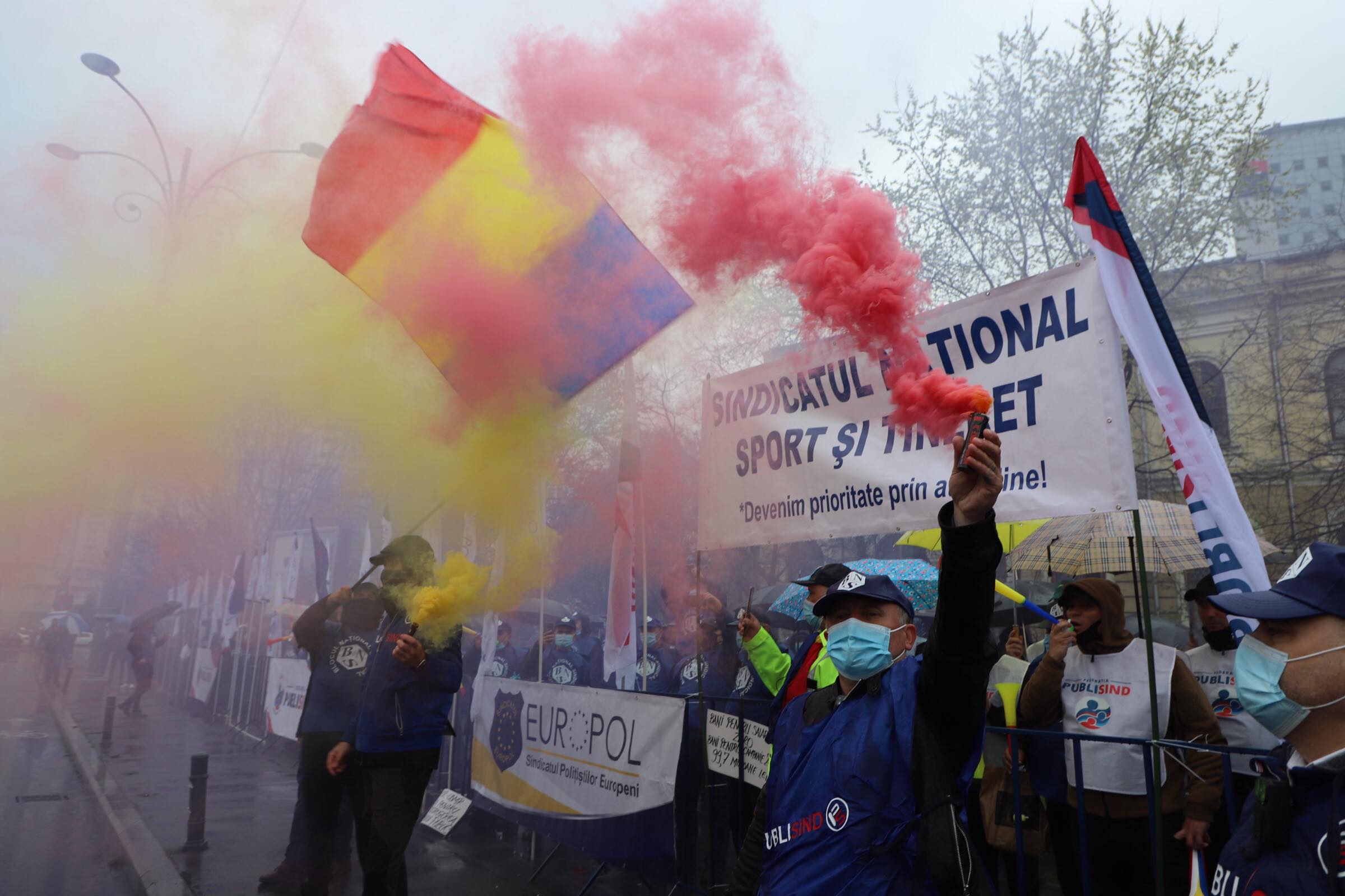 Noi proteste sindicale în fața Guvernului. Care sunt revendicările