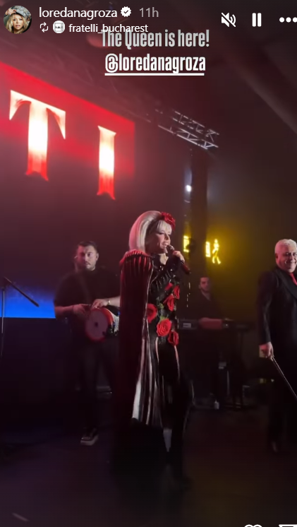 Loredana Groza, apariție spectaculoasă de 1 Decembrie. Ținuta ei a atras toate privirile