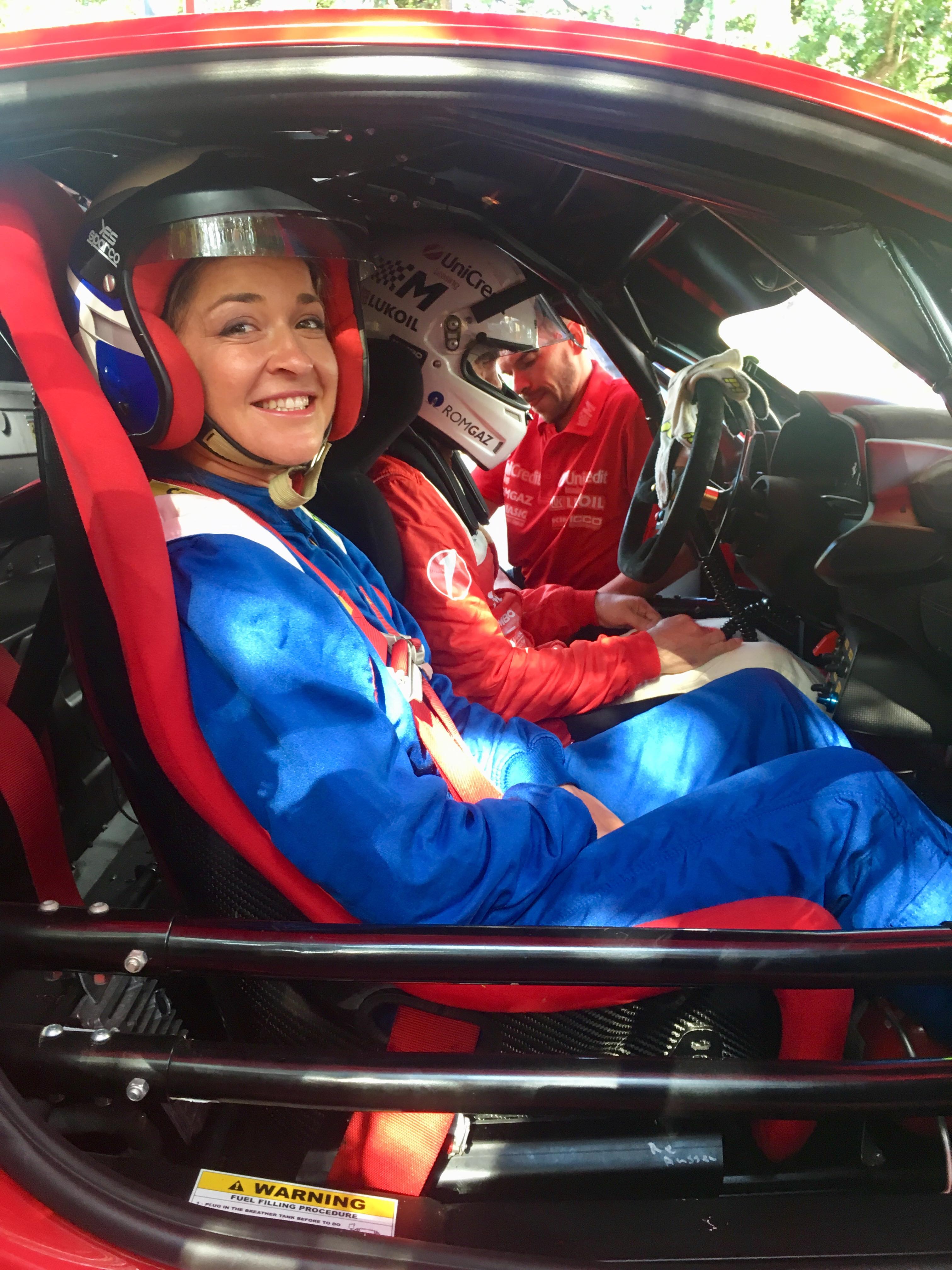Mihai Leu și Alexandra Dulgheru, senzații tari la peste 150 kilometri la oră!