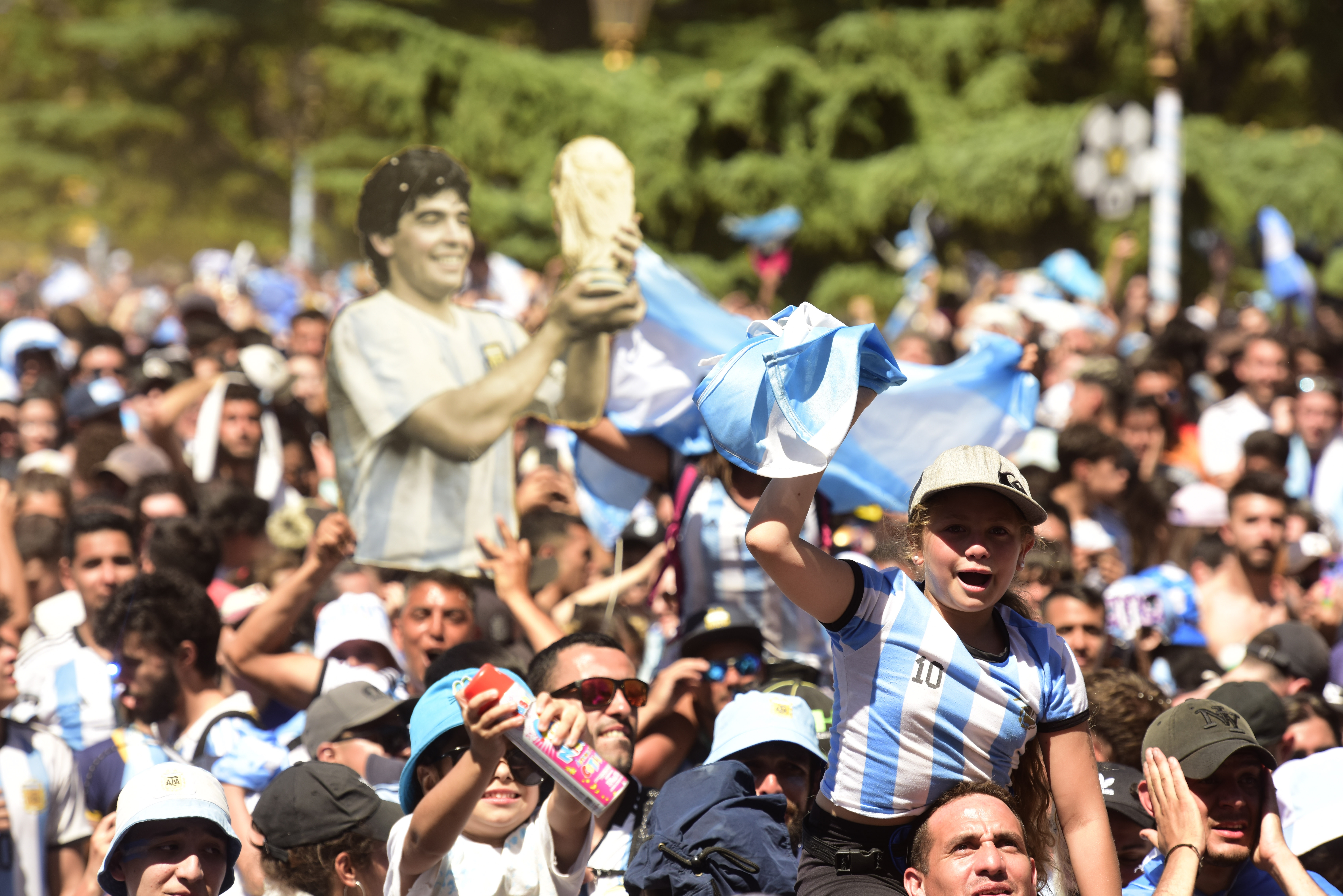 Sărbătoarea fabuloasă din Argentina, după câștigarea Cupei Mondiale. Petrecerea a durat până spre dimineață