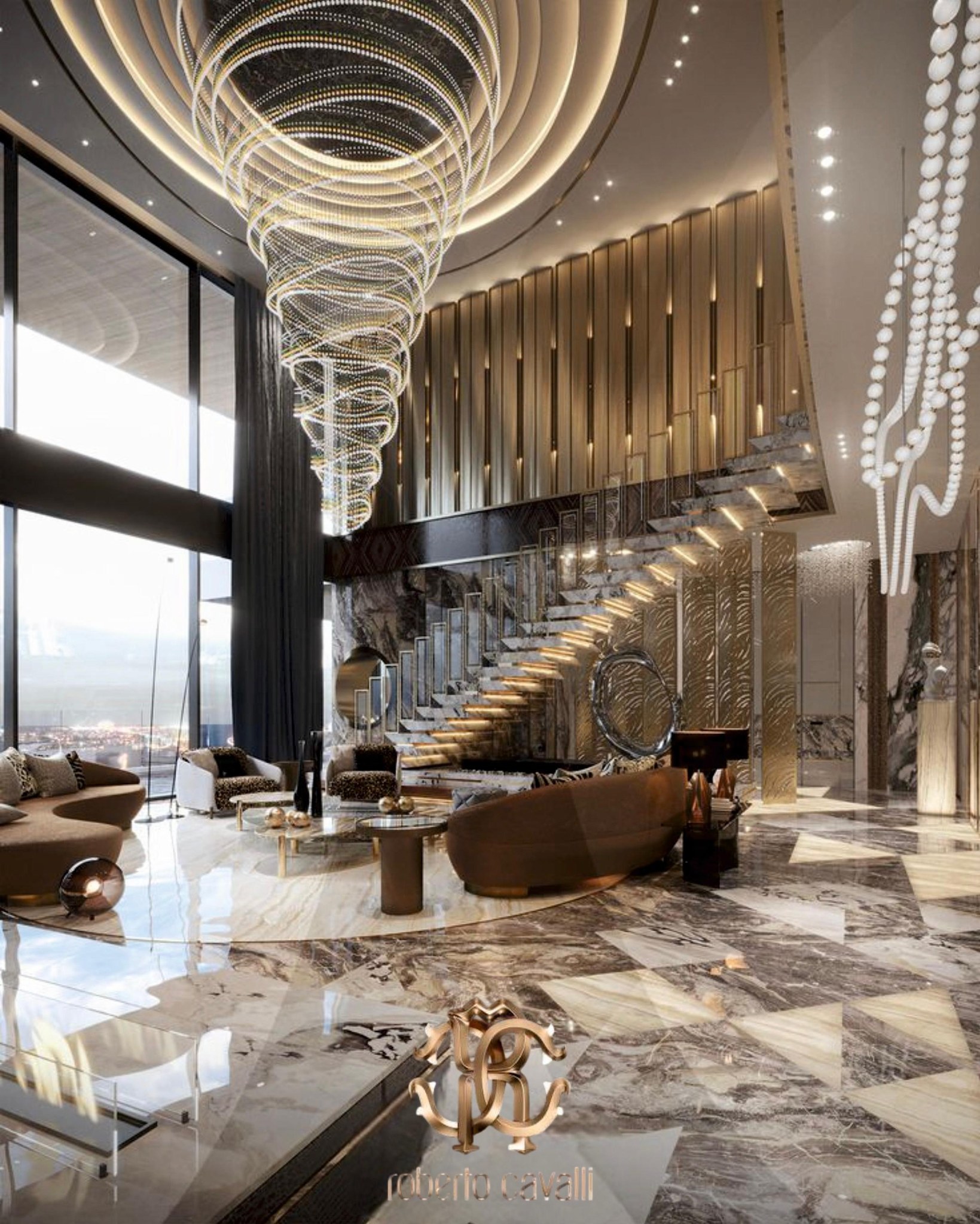 Cum arată apartamentul din București, „mobilat și utilat Cavalli”, care se vinde cu 3 milioane de euro. Pozele apar și pe un site de imobiliare din Dubai