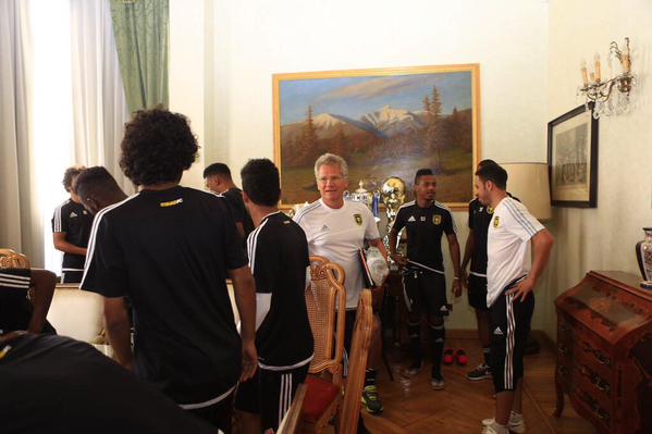 Loți Bölöni a condus primul antrenament al noii sale formații Al Ittihad / GALERIE FOTO