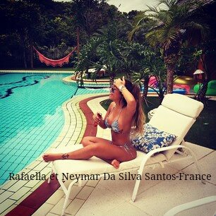 Neymar Jr. este concurat de sora lui. Rafaella face SENZAŢIE în costum de baie / GALERIE FOTO