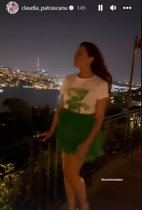 Claudia Pătrășcanu, vacanță la Istanbul, fără copiii ei: „Fac ce vreau eu”. Cum s-a pozat la prima oră a dimineții, în camera de hotel