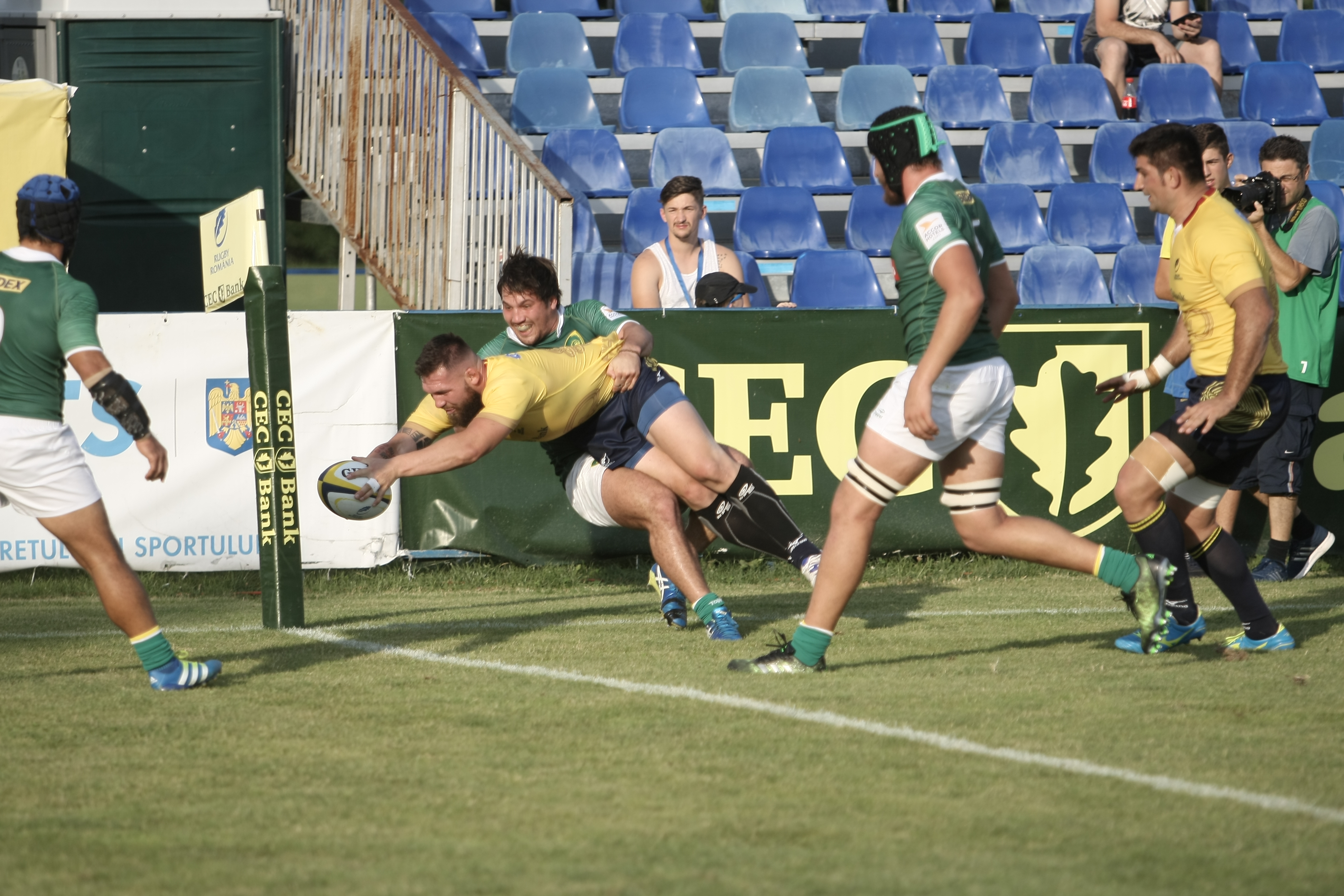 Rugby. România - Brazilia 56-5. Moment de reculegere și încasările, pentru familia îndoliată a unui fost rugbist | FOTO