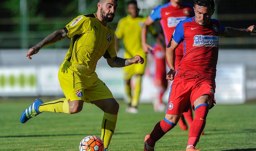 Amical, Steaua - Dinamo Zagreb. Roș-albaștrii au făcut egal cu campioana Croației. Hamroun a nimerit bara / GALERIE FOTO