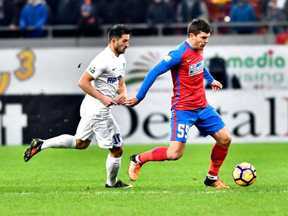 Liga 1, etapa 19. Steaua - Pandurii 3-1. Roș-albaștrii s-au trezit după pauză și au revenit în frunte. Reacții / LIVETEXT & VIDEO