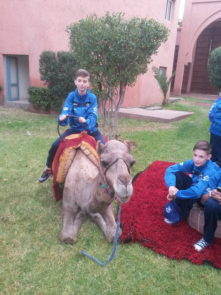Copiii de la Academia Hagi au parte de o experienţă inedită în Maroc / GALERIE FOTO