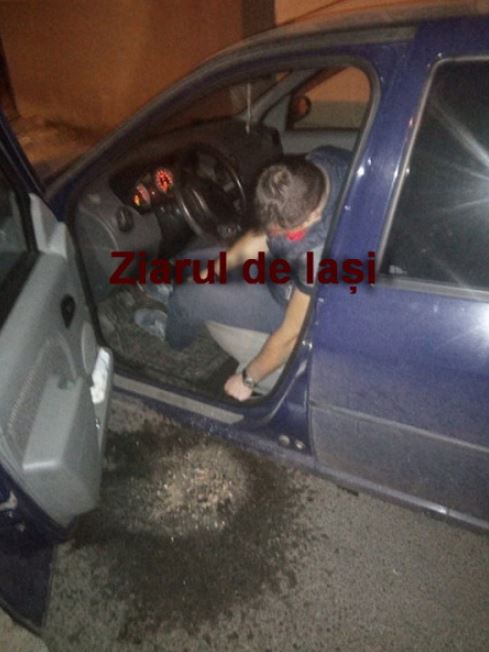 Polițist găsit beat, la Iași. Șeful de post al comunei Movileni dormea la volan