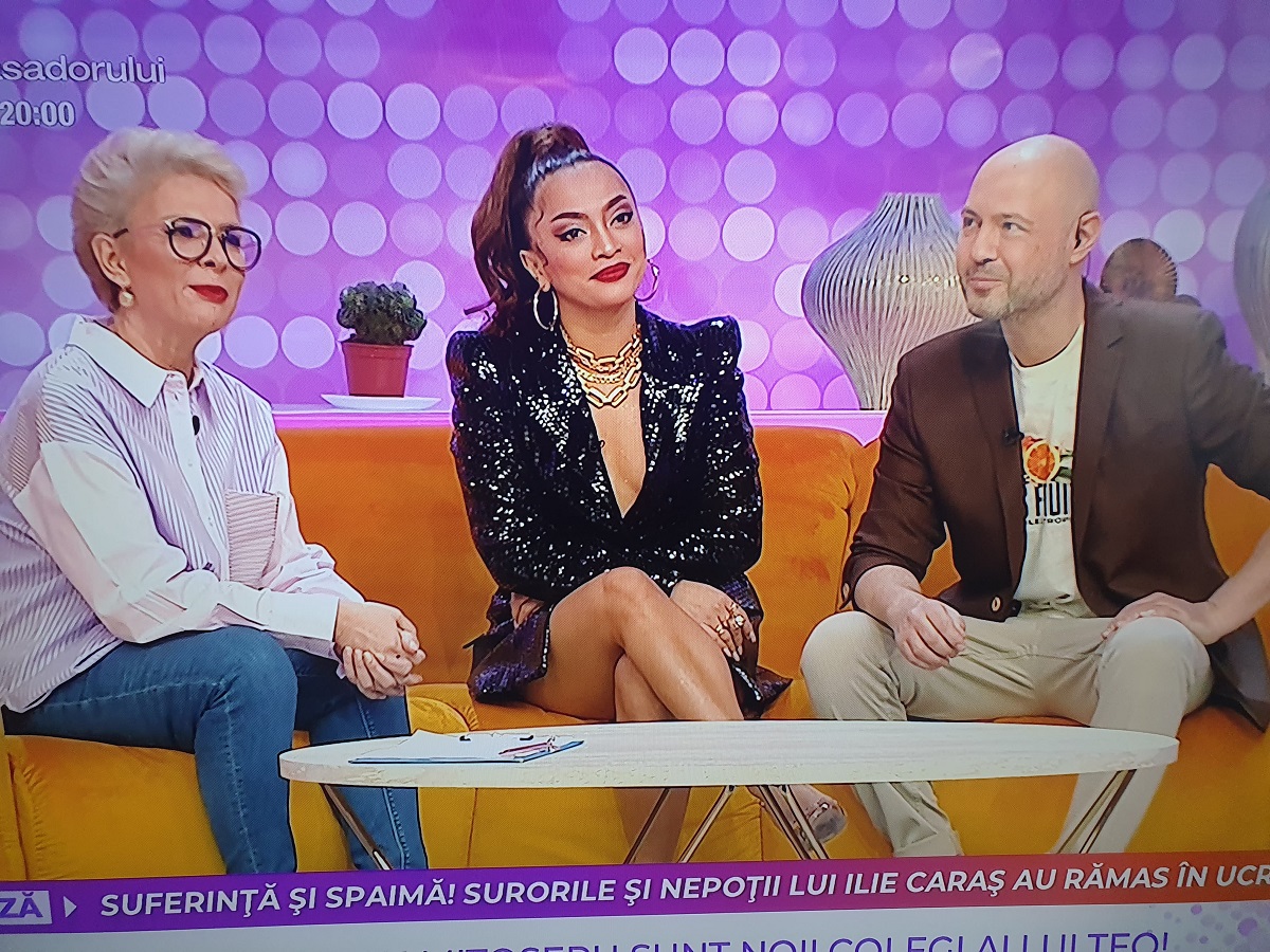 Mihai Mitoșeru și Bella Santiago i-au luat locul lui Bursucu la „Teo Show”. Ei sunt noii colegi ai lui Teo Trandafir