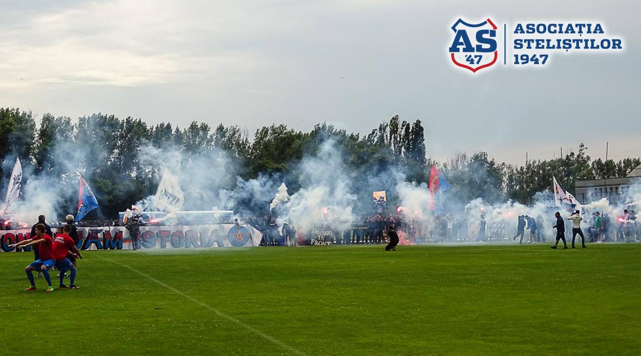 CSA Steaua are primul antrenament cu public în Ghencea, de la ora 9.30. Fanii din Peluza Sud fac spectacol | VIDEO&GALERIE FOTO