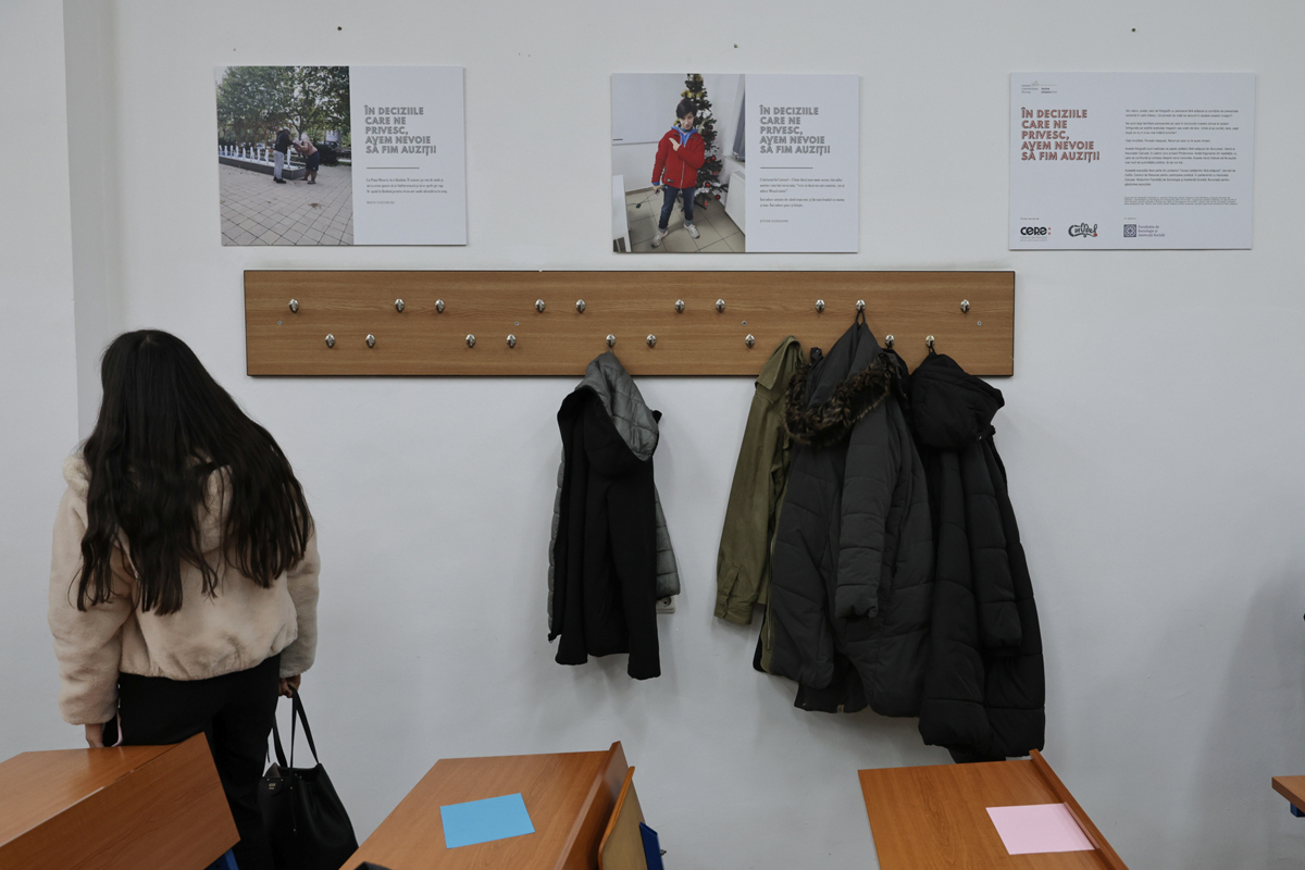 O expoziție cu fotografii făcute de persoane fără adăpost: „M-a ajutat să nu mă mai gândesc unde stau, ce mănânc. N-am mai fost «tulbure»”