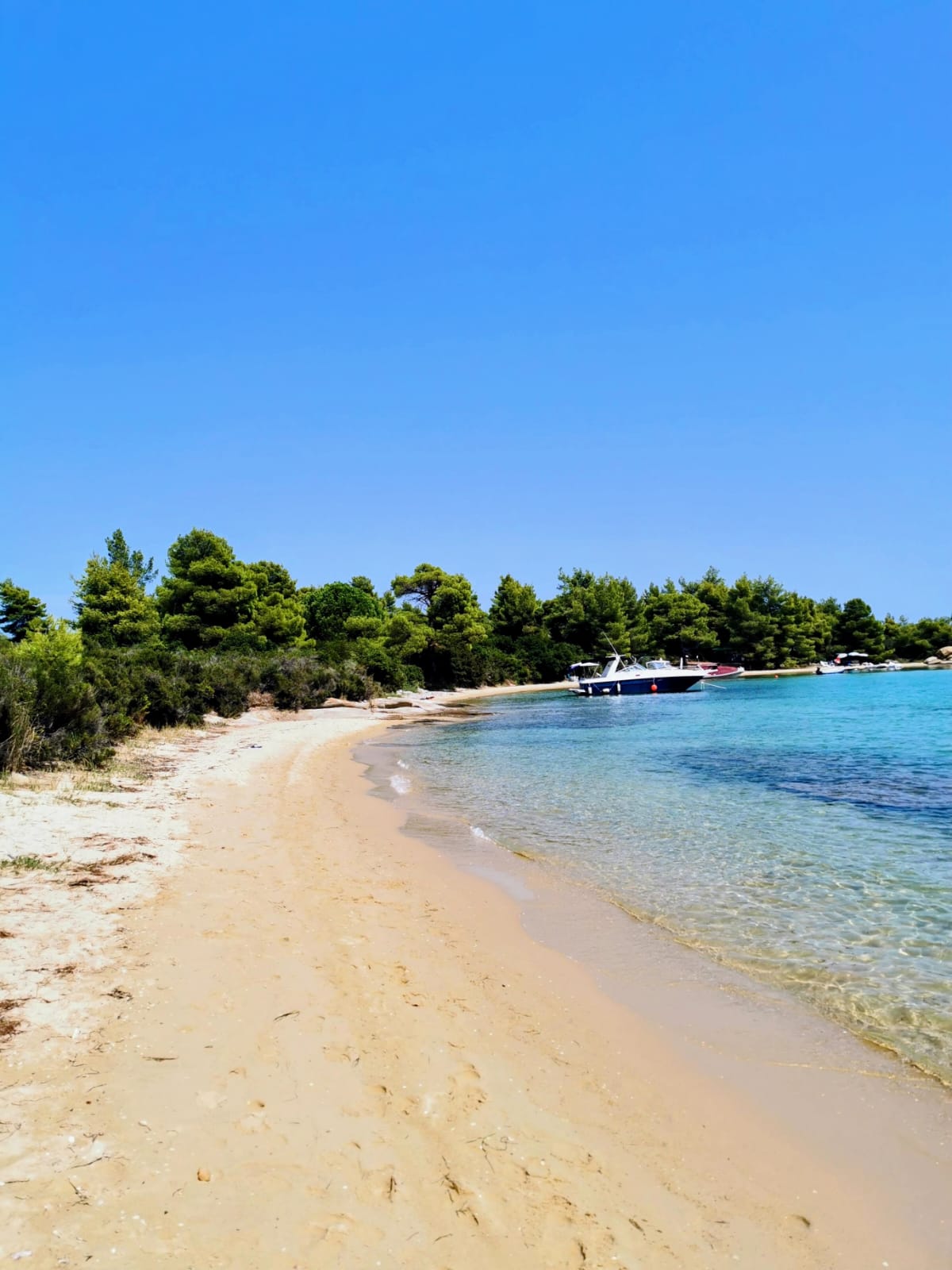 Insula aproape necunoscută din Grecia unde apa e caldă tot anul și nu bate vântul. Se ajunge pe ea doar dacă vor pescarii să te ducă sau dacă închiriezi o barcă