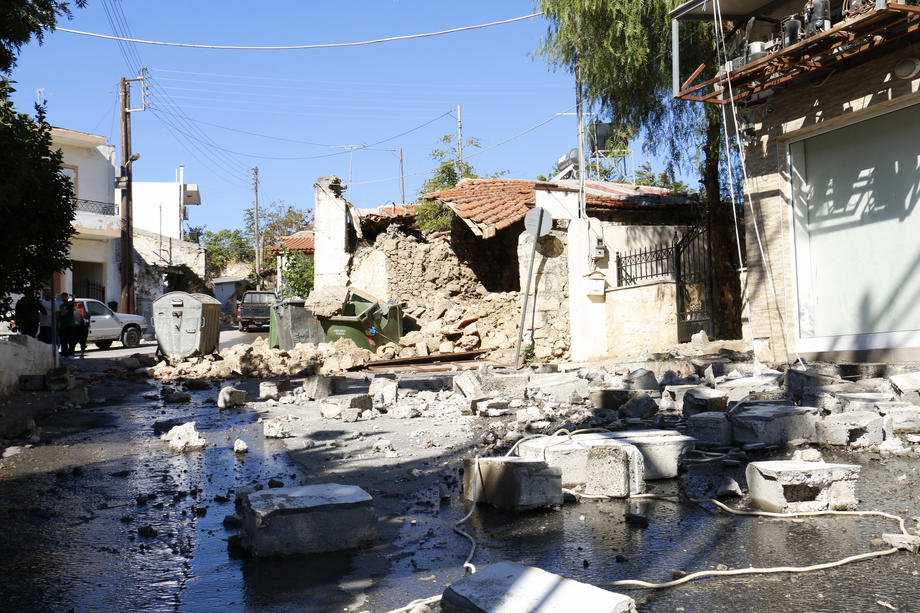 Insula Creta, zguduită de replici seismice a doua zi după cutremurul de 5,8