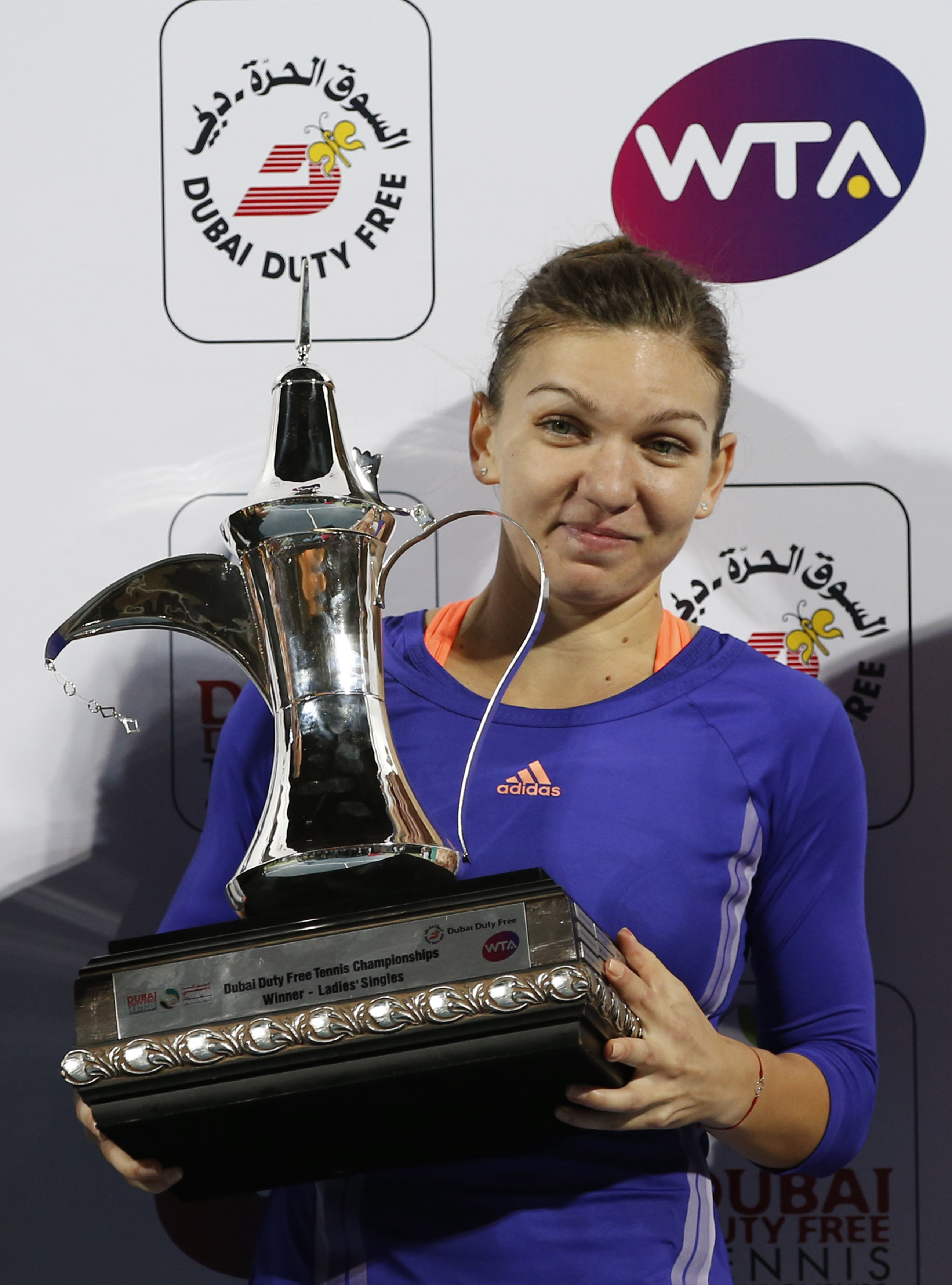 Halep - campioană la Dubai!!! Al 10-lea titlu al carierei / GALERIE FOTO&VIDEO