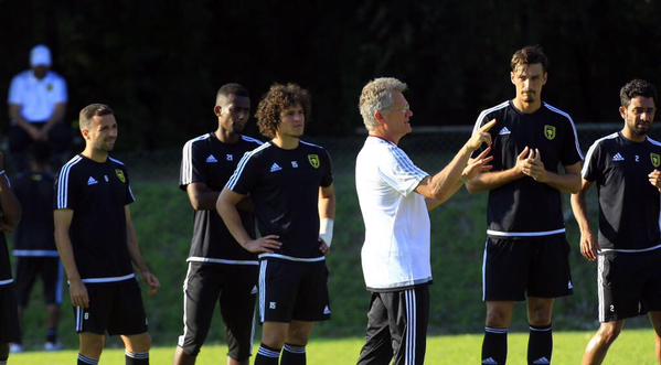 Loți Bölöni a condus primul antrenament al noii sale formații Al Ittihad / GALERIE FOTO