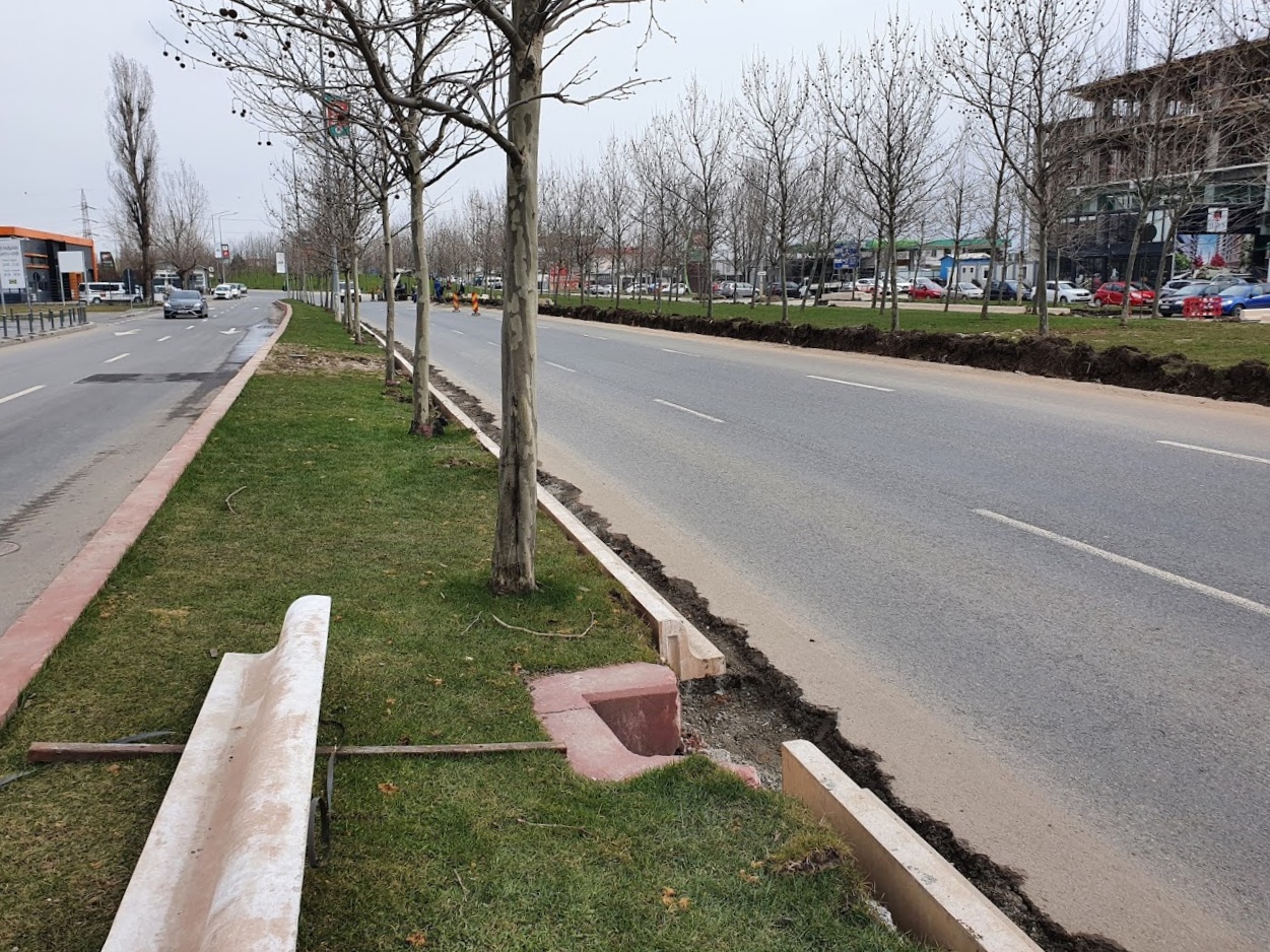 Robert Negoiță schimbă din nou bordurile din sectorul 3. „Cele vechi arată oribil”