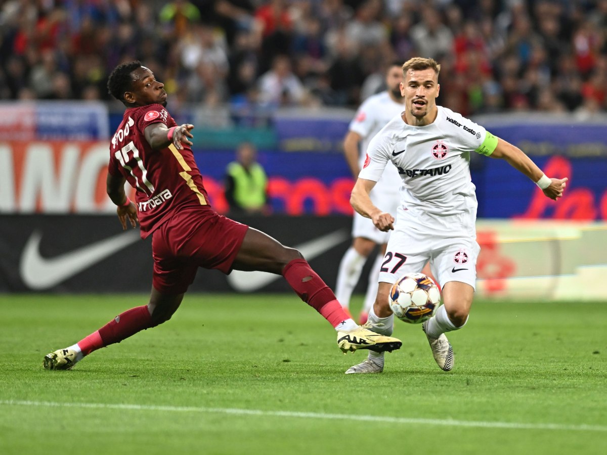 FCSB a primit trofeul de campioană a României în fața a peste 54.000 de spectatori, după ce a pierdut cu CFR Cluj