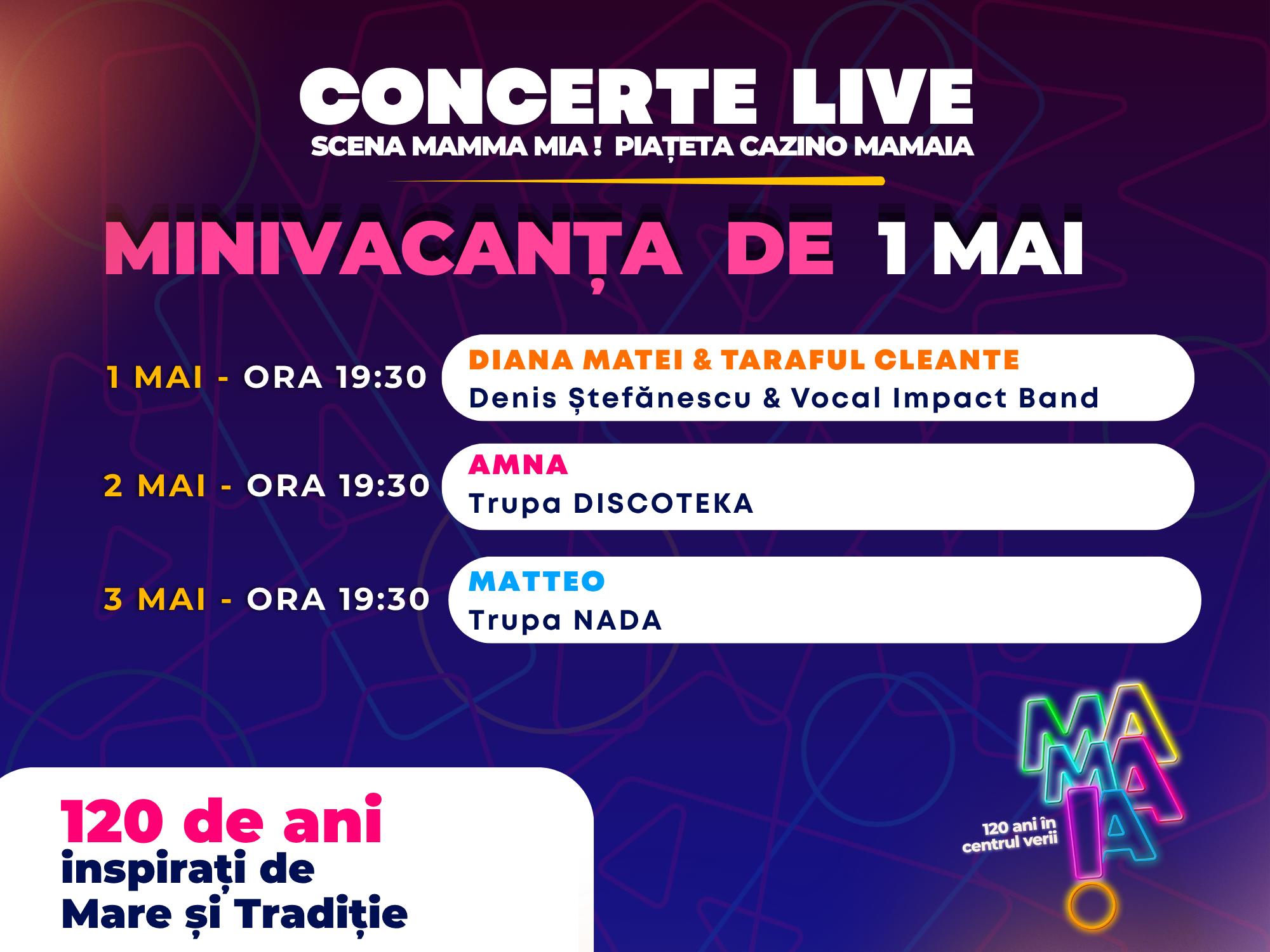 Ce poți face în Mamaia de 1 mai 2026. Concerte, petreceri și programul evenimentelor