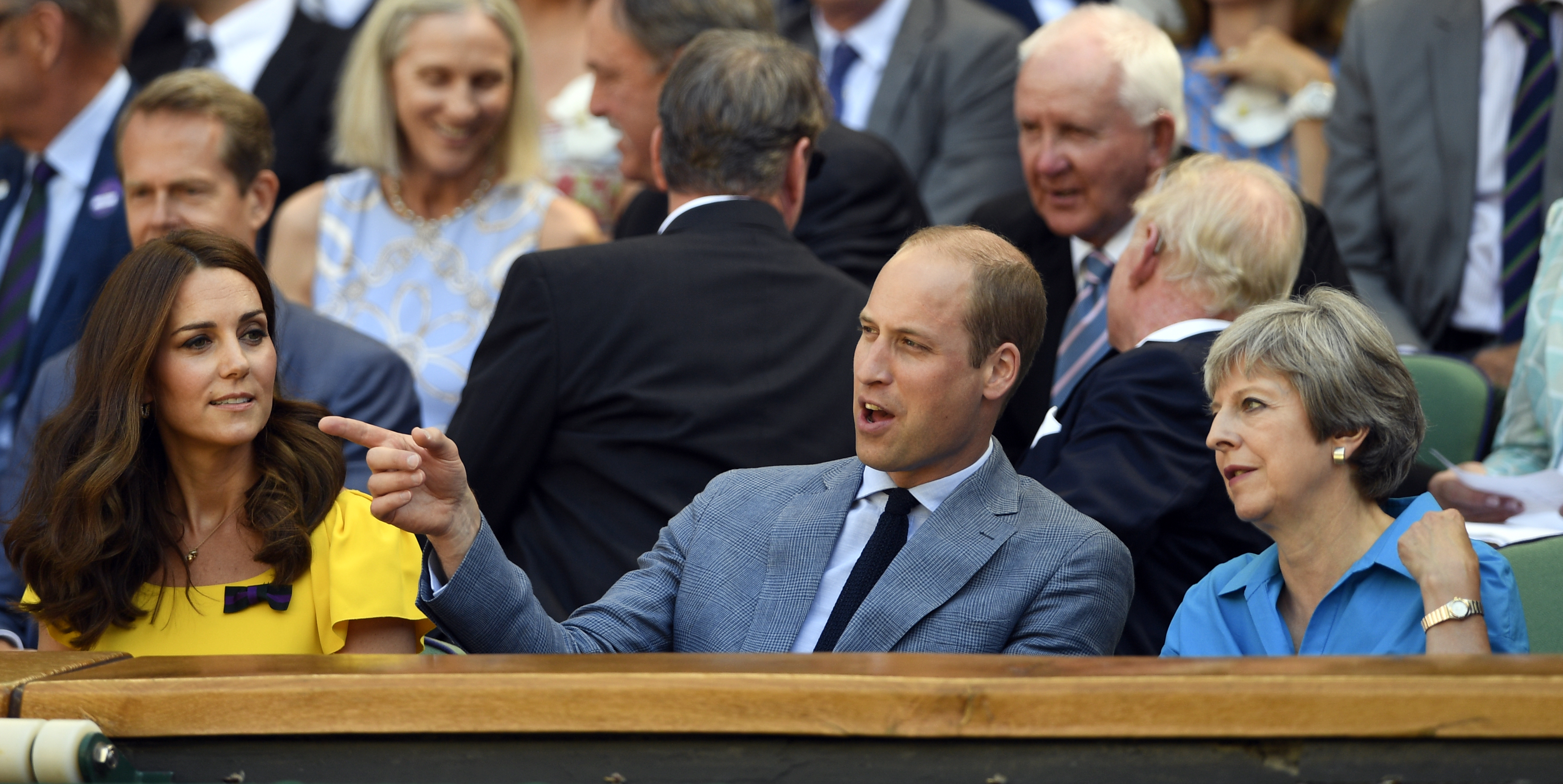 FOTO | Kate Middleton, apariție uimitoare la finala Wimbledon. Alături de cine a stat în tribune