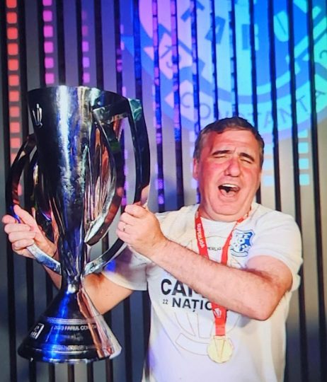 Hagi a fost DJ la petrecerea care a urmat după ce Farul a cucerit titlul în Liga 1