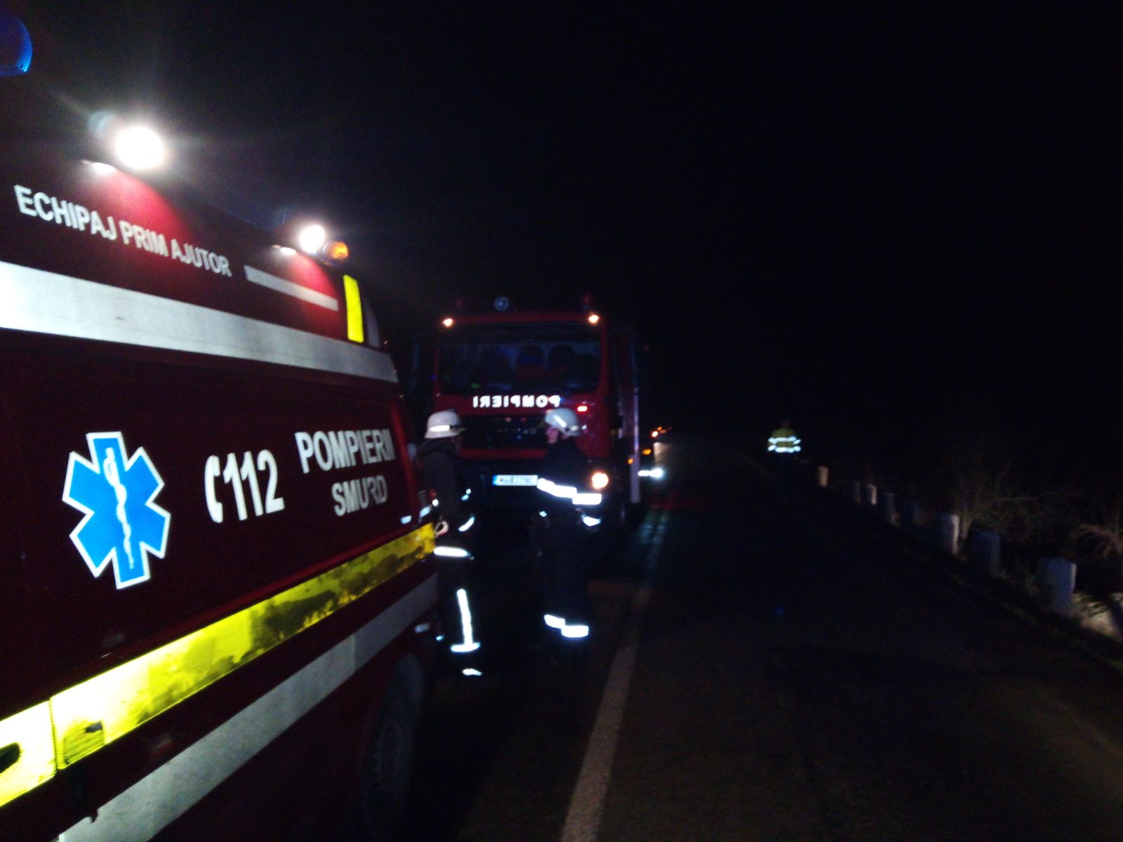 Accident în Ilva Mică, județul Bistrița. Un tânăr a murit, iar alte șase persoane au fost rănite. A fost planul roșu de intervenție / FOTO&VIDEO