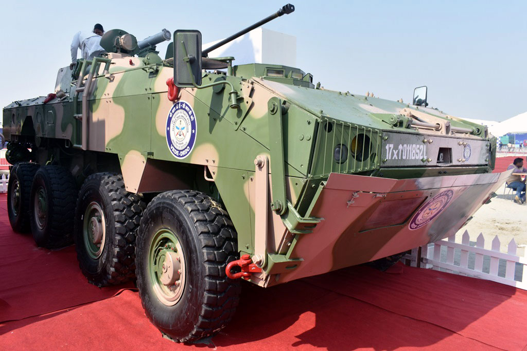 The facility will assemble the 8×8 Wheeled Armoured Platform (WhAP), a vehicle engineered for modern warfare and internal security missions.
