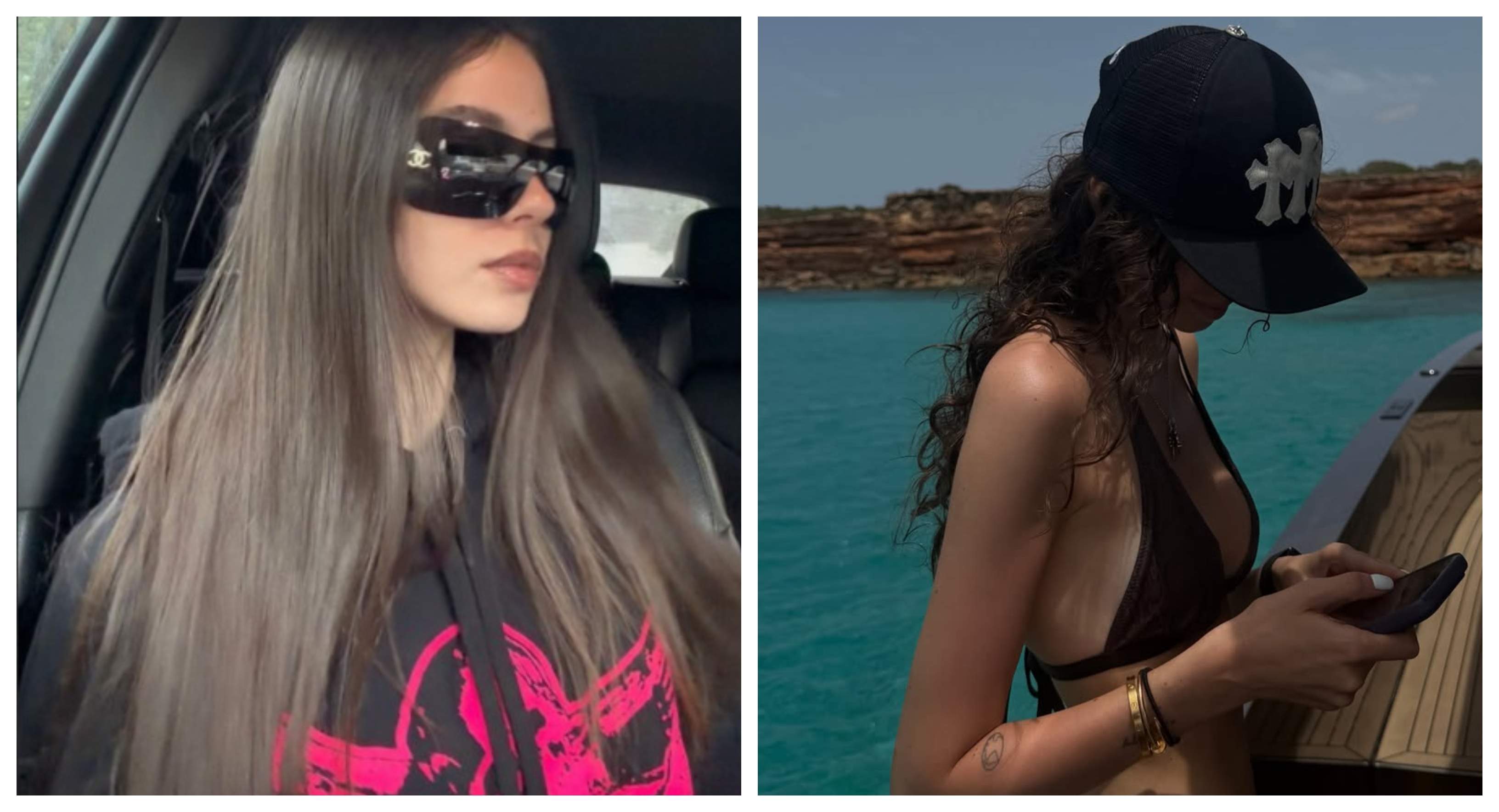 Imagini cu fata cea mare a Anamariei Prodan în costum de baie, pe un iaht. Rebecca se află în vacanță cu iubitul ei