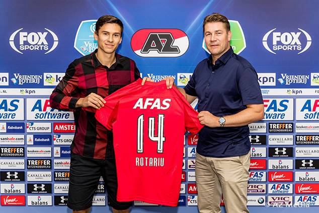 Dorin Rotariu s-a transferat la AZ Alkmaar / VIDEO