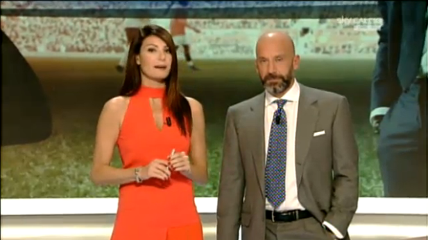 FOTO / Chivu a analizat "Derby della Madonnina" alături de Vialli şi de Boban