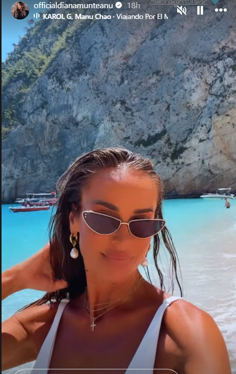 Cum au apărut Diana Munteanu și fiul ei, în Grecia. Vedeta Antena 1 a făcut senzație la plajă, în costum de baie