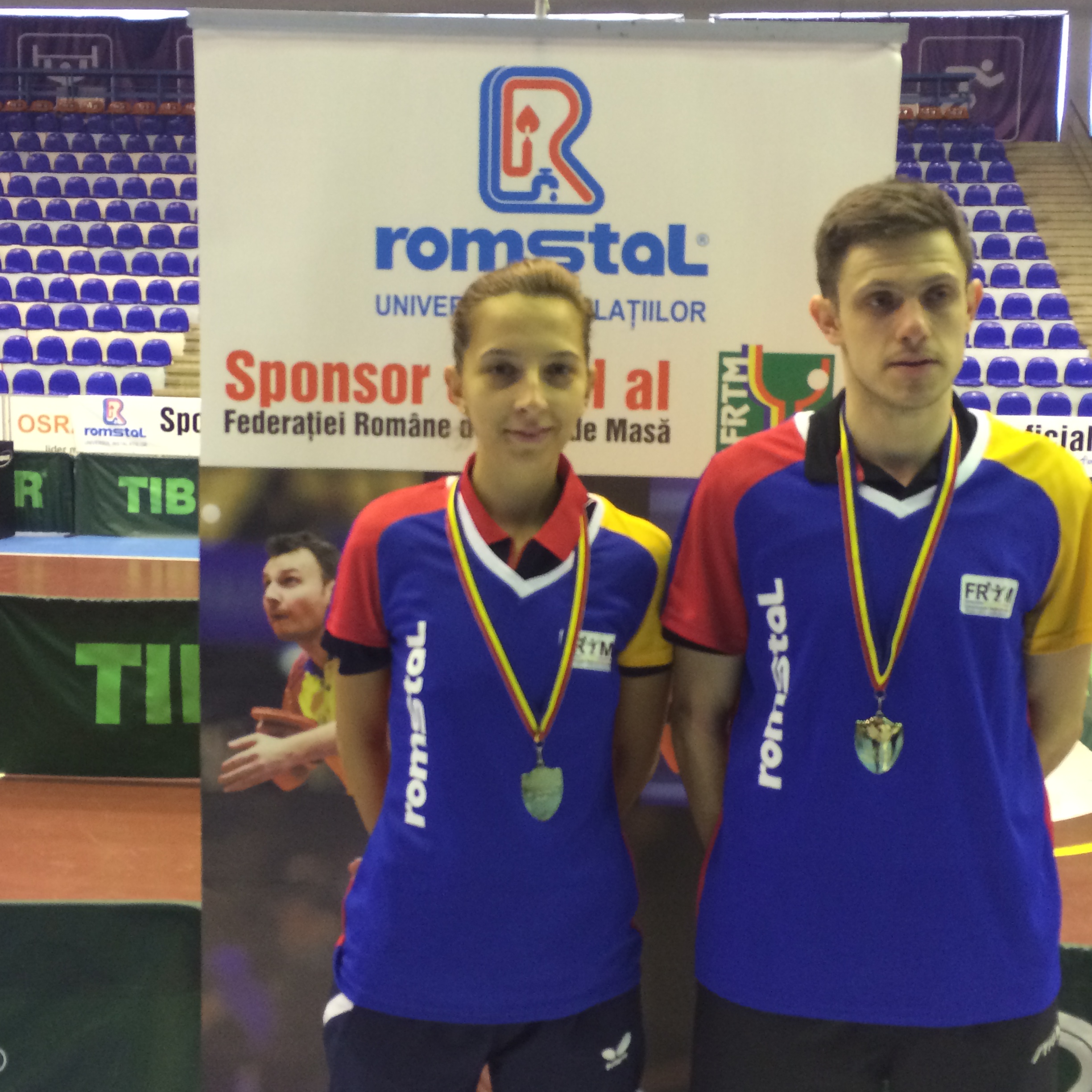 Samara şi Ionescu sunt campionii României la simplu / FOTO