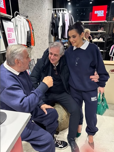 Ilie Năstase și Amalia, fosta soție, față în față la evenimentul fetei lor Alessia. Tânăra a lansat o colecție de haine dedicată tatălui ei