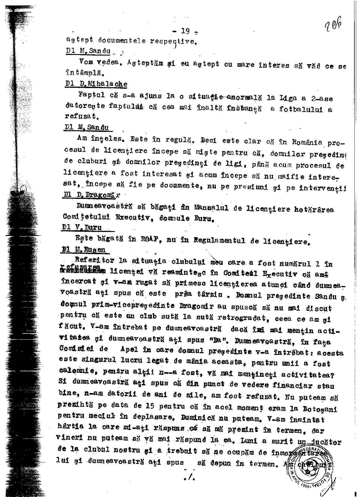 Stenogramă-bombă! Mircea Sandu l-a acuzat într-un CEx din 2011 pe un fost șef al arbitrilor că joacă la pariuri. Reacția celui vizat / EXCLUSIV