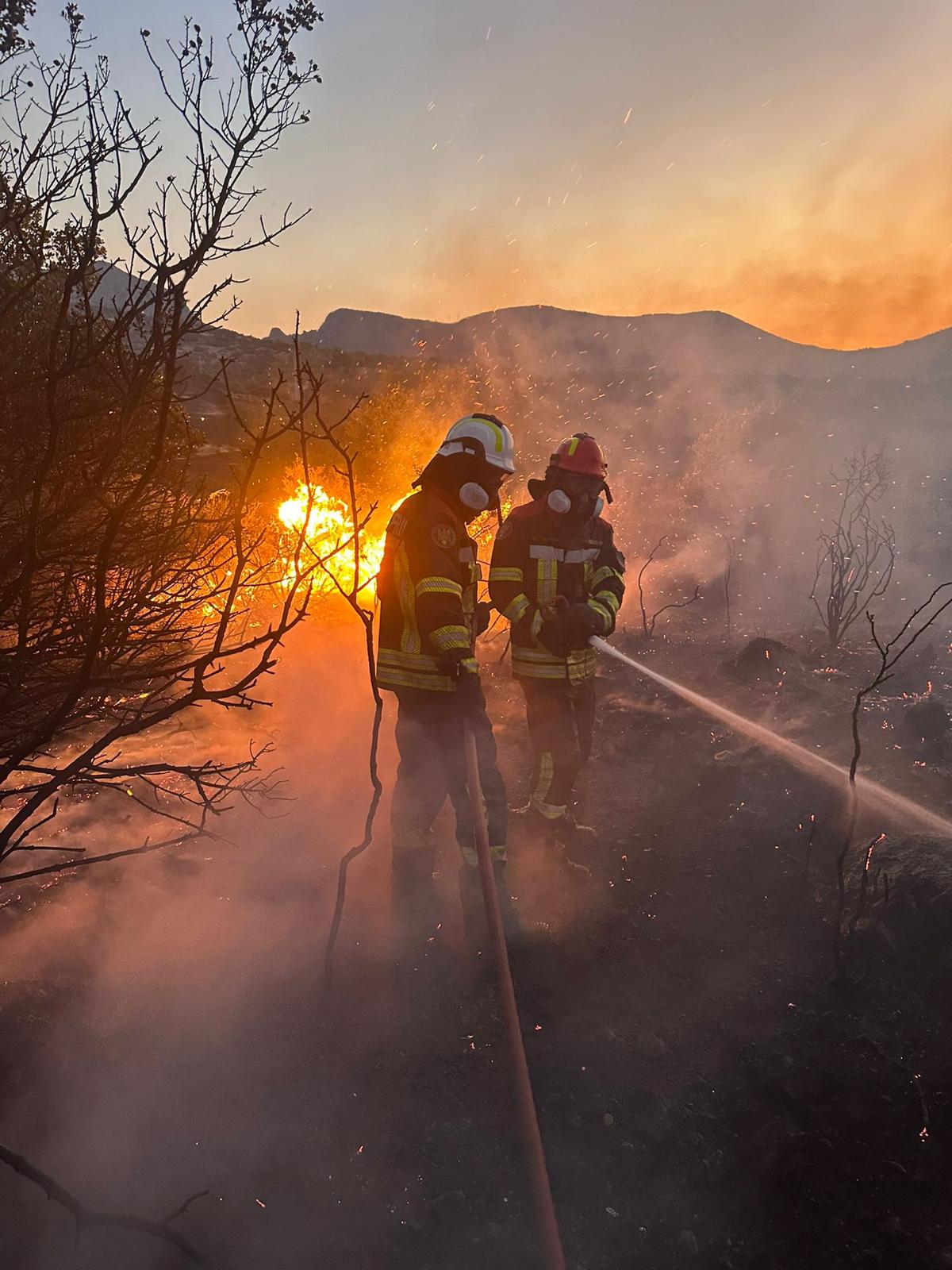 Un nou incendiu violent într-o regiune populară din Grecia. Intervin zeci de pompieri români și cehi