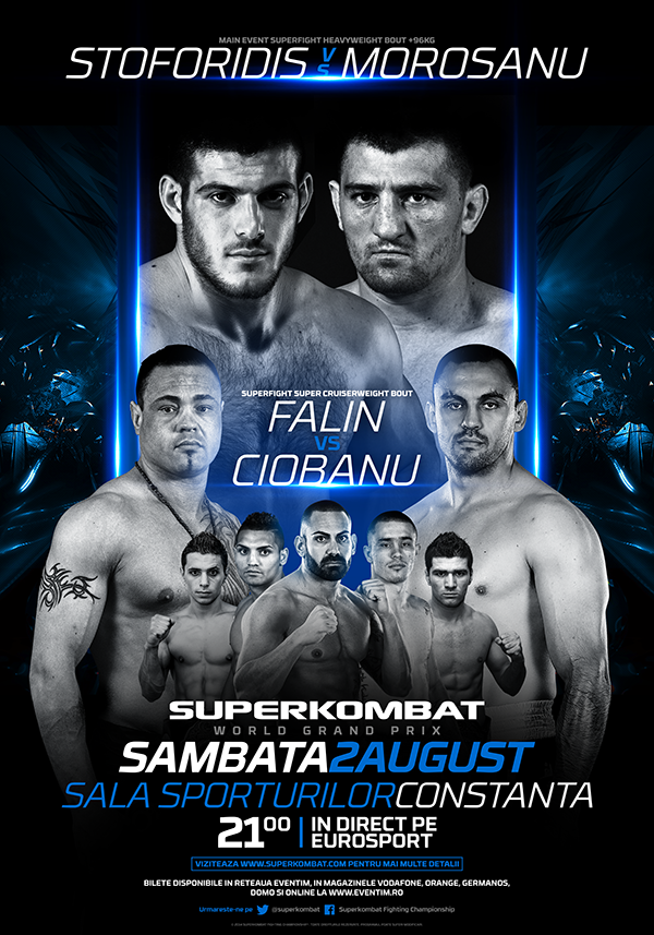 Cătălin Moroşanu revine în ring pe 2 august la Superkombat Constanţa