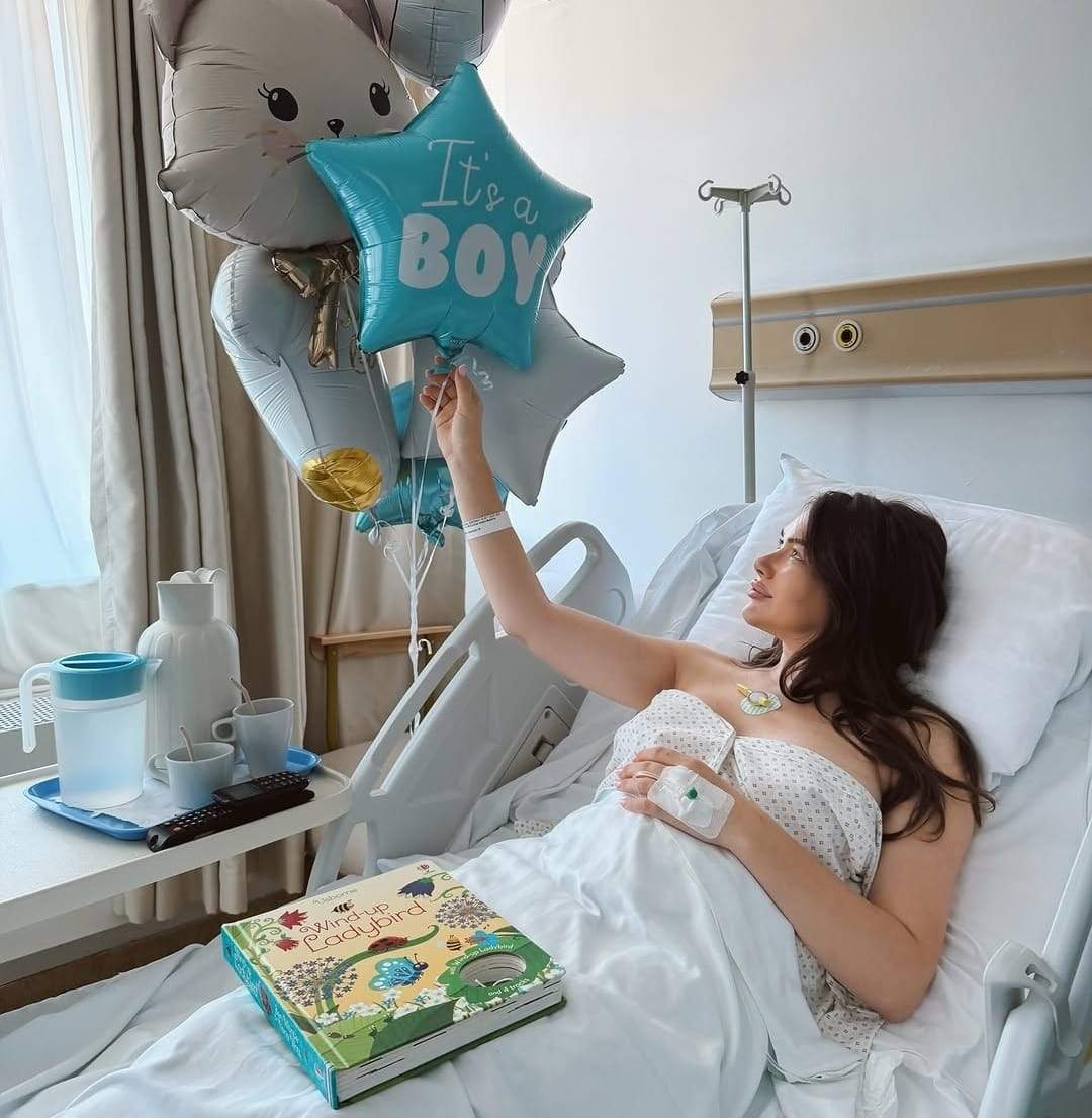 Primele imagini cu băiețelul Iustinei Loghin și al lui Cornel, de la „Insula Iubirii”. Ce nume deosebit au ales pentru acesta