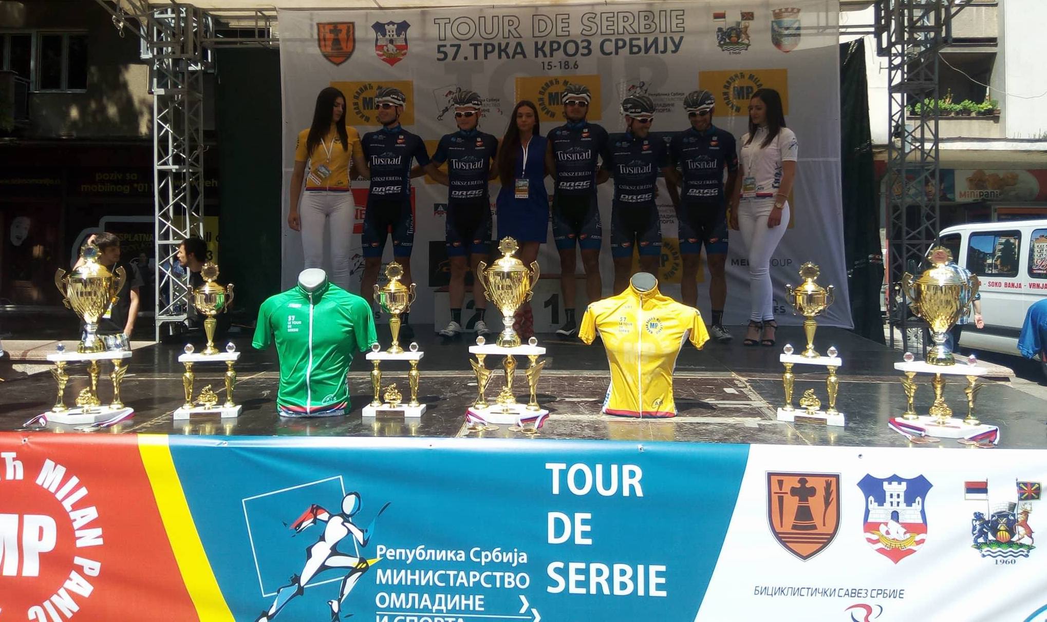 Tușnad Cycling, rezultat de top în Turul Serbiei / GALERIE FOTO