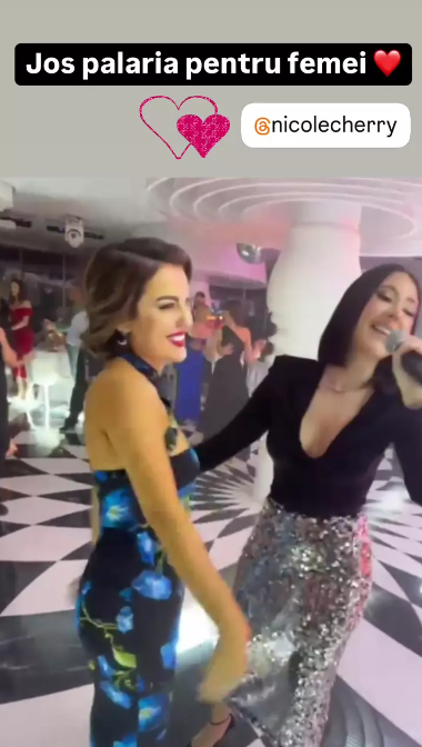 Romina Gingașu, apariție spectaculoasă alături de Nicole Cherry. Cât a costat ținuta purtată de soția afaceristului Piero Ferrari