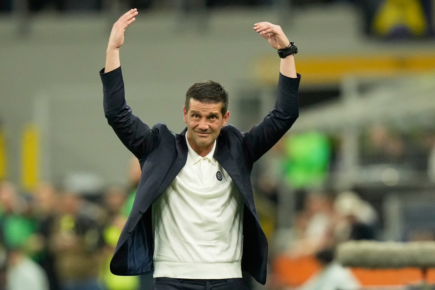 Ce a spus Smiley despre Cristi Chivu: „În umbră”. A văzut din tribune meciul Inter - Parma, care l-a făcut campion în Italia pe antrenorul român