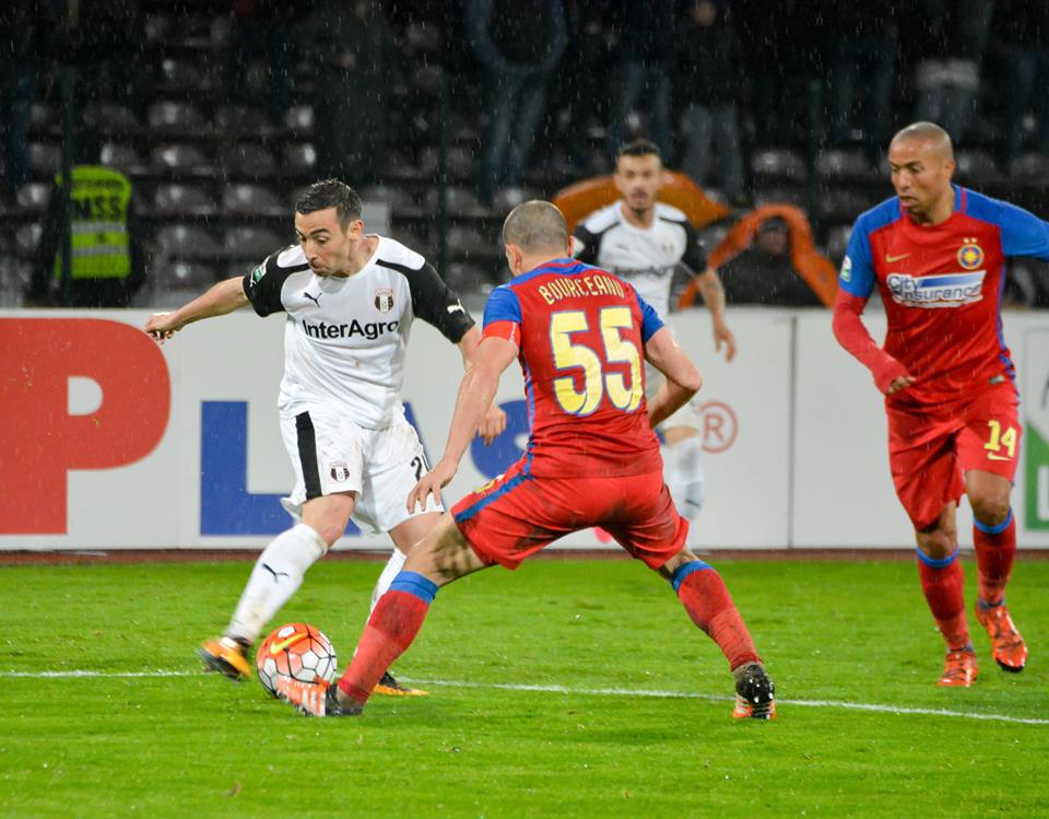 Cupa Ligii, semifinale, tur: Steaua - Astra 1-0. ^Șumudică: ”Dacă vor, facem un pact. Le dau calificarea pentru o victorie sau un egal duminică”
