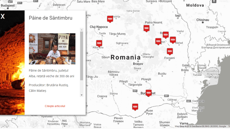 Harta pâinii din România. Jurnalistul culinar Cosmin Dragomir ne învață unde găsim produse de brutărie tradițională. Urmează harta ciorbelor!