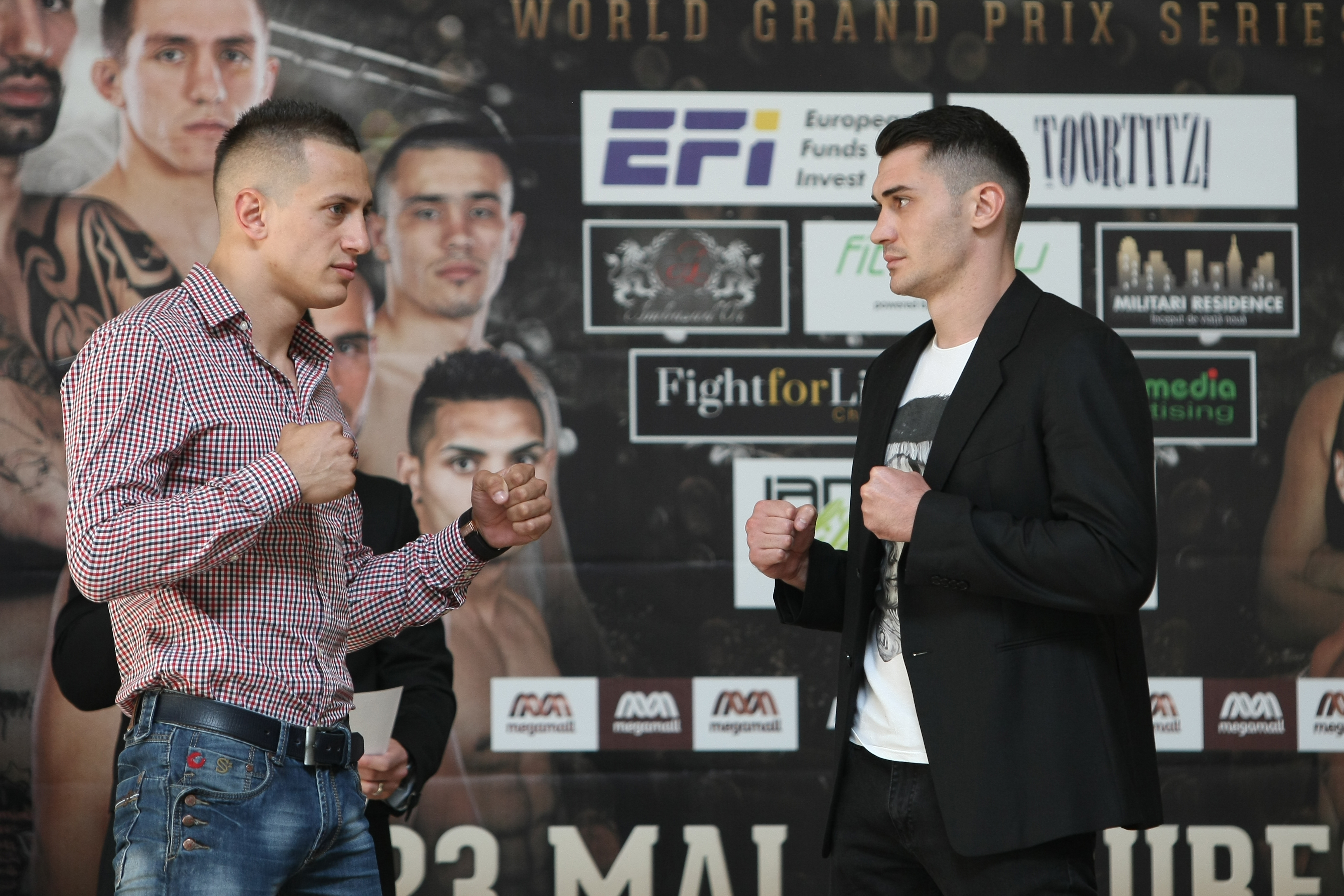 Luptătorii de la Superkombat București au trecut cu bine de proba cântarului oficial / GALERIE FOTO