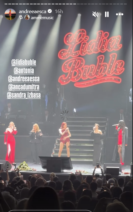 De ce a lipsit mama Lidiei Buble de la concertul artistei, susținut la Sala Palatului. „Aș fi vrut să fie aici. Din păcate, nu a reușit”