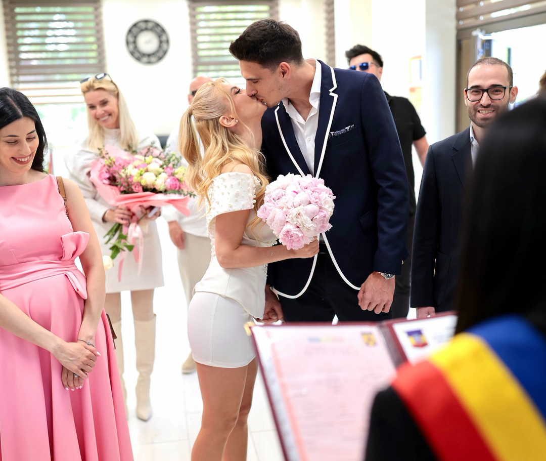 Andreea Bălan, moment emoționant alături de fiicele sale la nunta cu Victor Cornea. Cum au apărut Ella și Clara